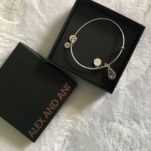 June birthstone Alex and ani bracelet